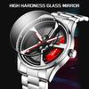 LIGE Unique Design Quartz Man Watch Creative Stainless Belt Casual Sport Waterproof Luminous Rotating Wheel Dial Watches for Men