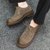 Brogue Echtes Leder Herrenschuhe Klassischer Retro-Designstil Outdoor Freizeit Geschäftsparty Büro Hochzeit Erwachsenenqualität Schuhe