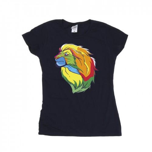 

Disney Womens/Ladies The Lion King Colours Cotton T-Shirt XXL білий
