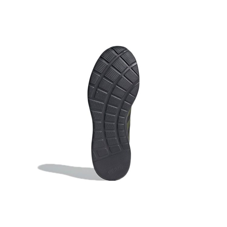 Adidas Neo Lite Racer 2.0 Fabric Classic Logo Sports Low-Top Lifestyle Shoes Men Sneakers Black Green GY7638