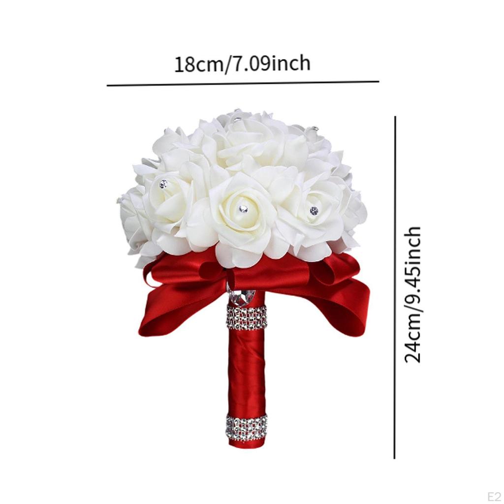 Artificial Flower Arrangement for Bride Wedding Bouquets Tossing Bouquet Events