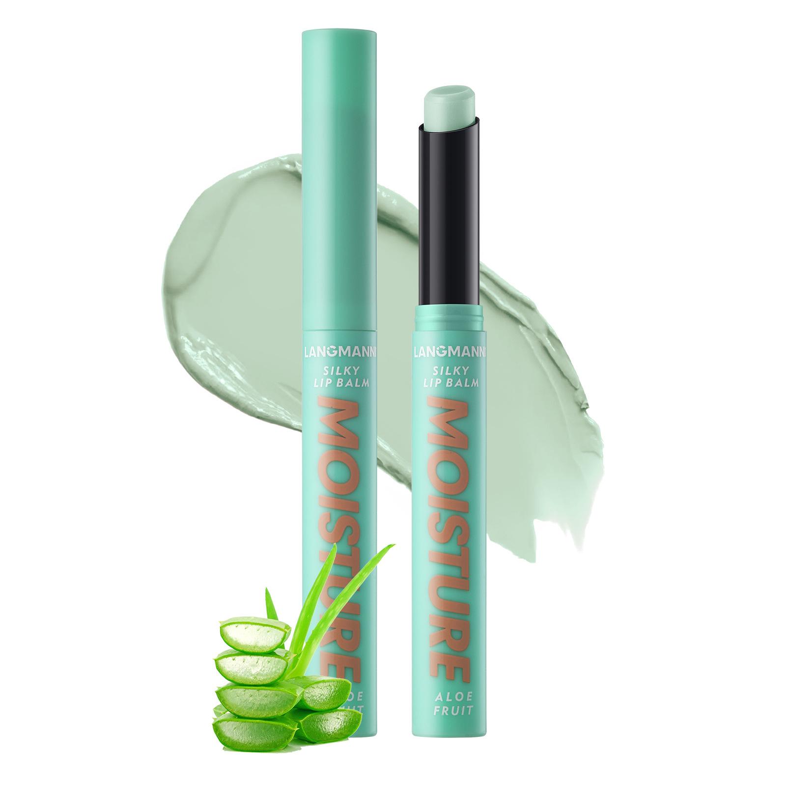 

2025 Color Changing Lip Balm – увлажняющий, водостойкий и стойкий, с фруктовым вкусом, тонирующий уход за губами зелёный