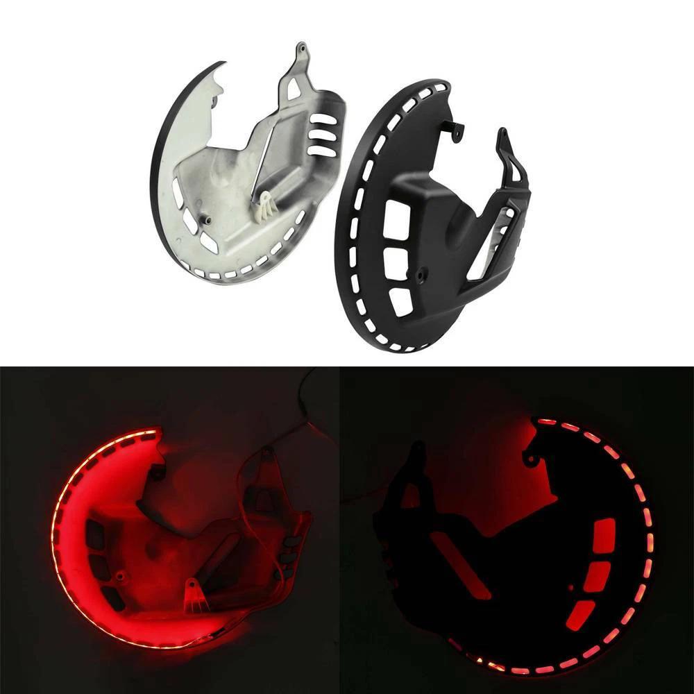 Motorcycle Brake Rotor Covers LED Ring Of Fire For Honda Goldwing GL1800 2001-2017 F6B 2013-2017