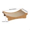 Cat Bed and Scratching Pad for Cats, Claw Toy Rest Area