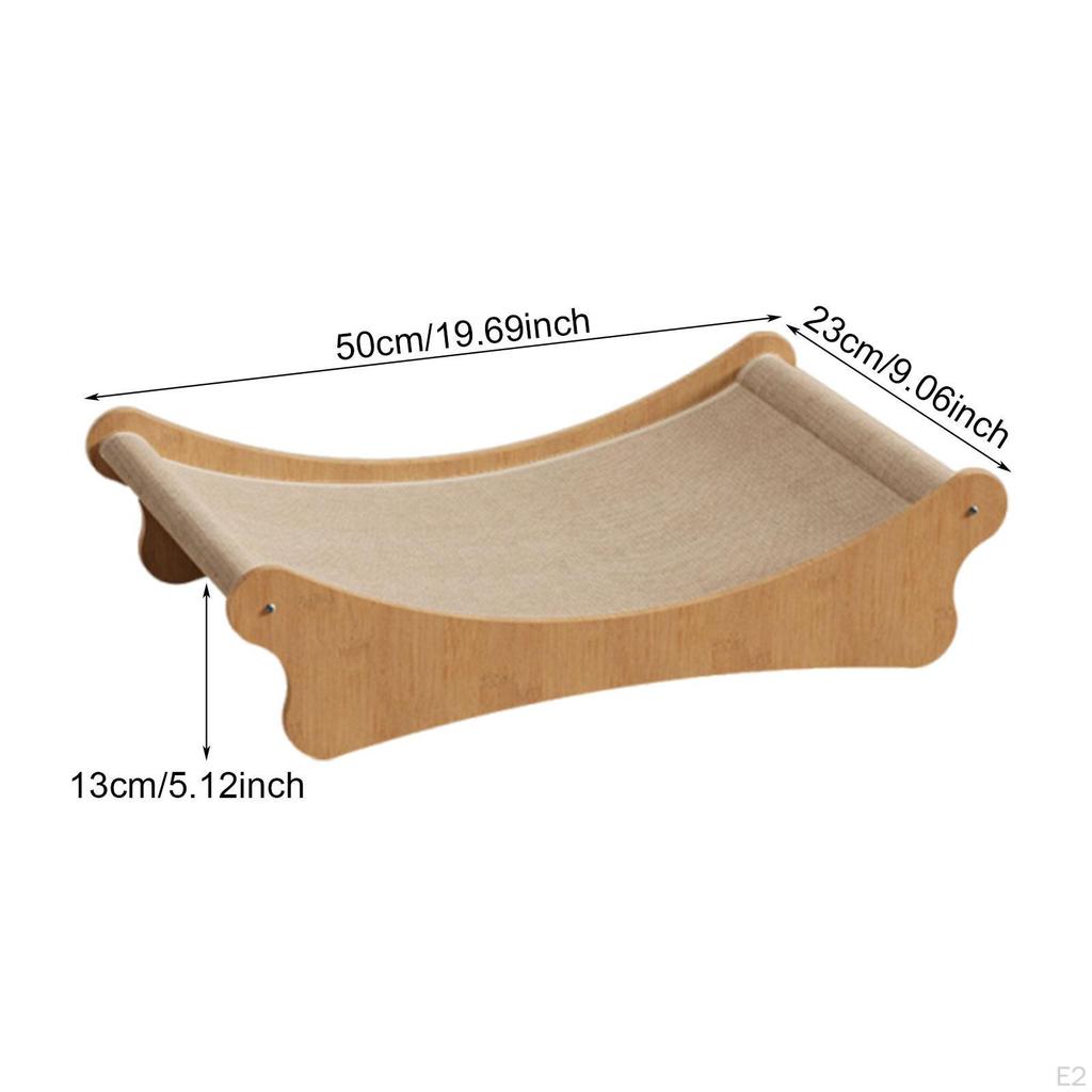 Cat Bed and Scratching Pad for Cats, Claw Toy Rest Area