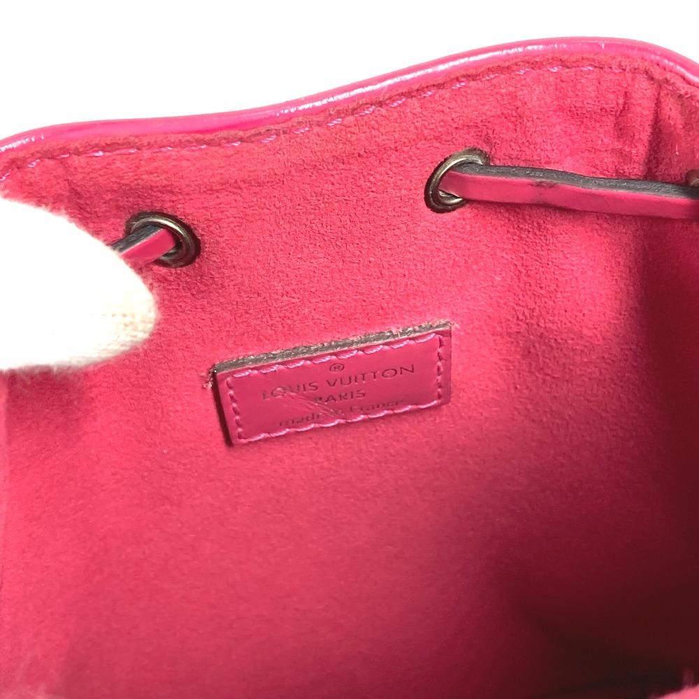 Louis Vuitton M42573  Epi Nano-Noe Crossbody drawstring pouch Shoulder Bag pink