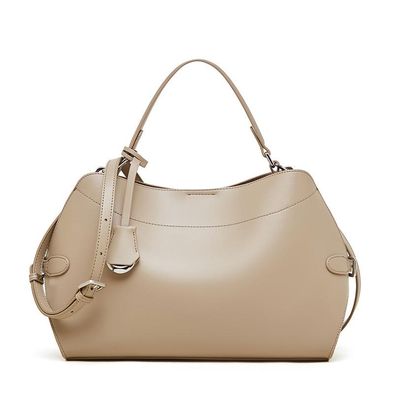 Leather Shoulder Bag New Women's Niche High-end Women's Bag Summer Office Worker Large-capacity Women's Commuting Handbag