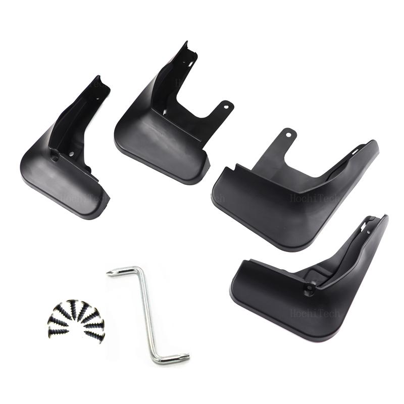 4pcs Black Mud Flaps For BYD Atto 3 Yuan Plus EV 2021-2024 Mudflaps Splash Guards Mud Flap Front Rear Mudguards Fender