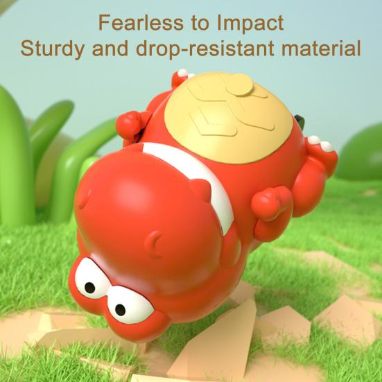 Kids Electric Magnetic Dinosaur Toy Baby Tummy Time Crawling Dinosaur Toy Educational Infant Toddler Boy Girl Swing Dino Toy