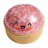Colorful Bun Sensory Balls Giant Rainbow Dumpling-Shaped Stress-Relieving Ball Rare Pink Glittering Dumpling Soft Squeeze Toy
