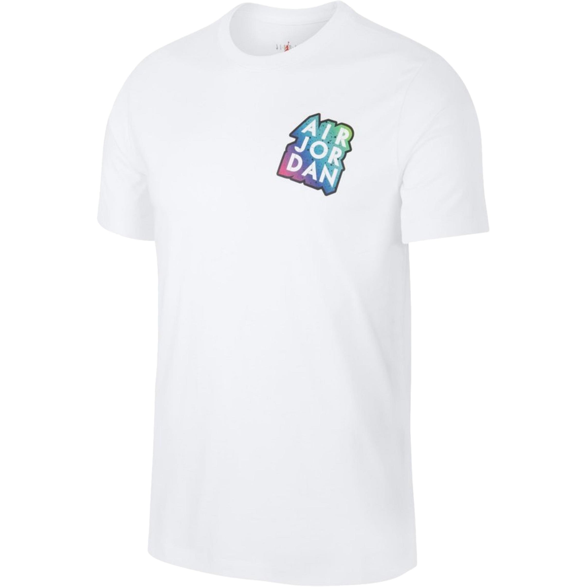 

New Jordan T Shirts Men s White CD5638-100 L