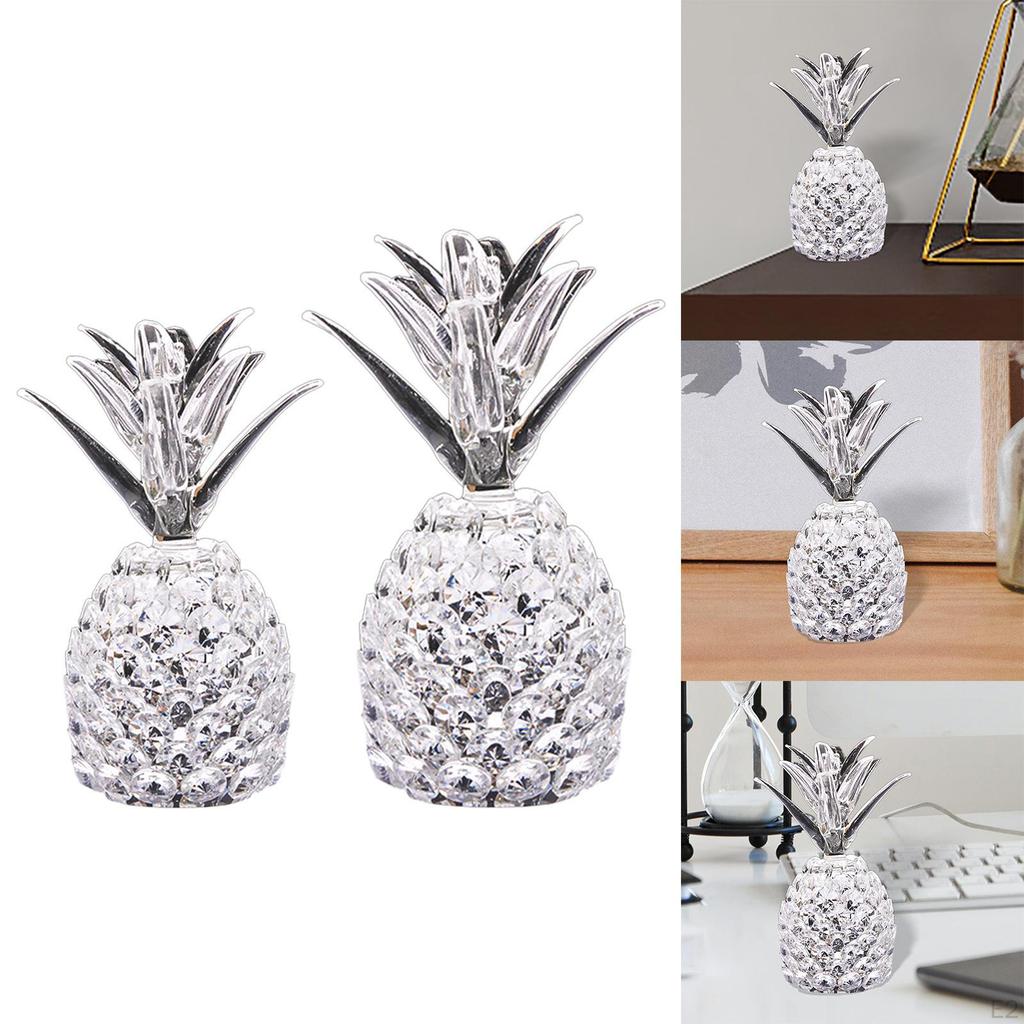 Pineapple Ornament Table Centerpiece Decor for Kitchen Livingroom Bed Room Photography Props