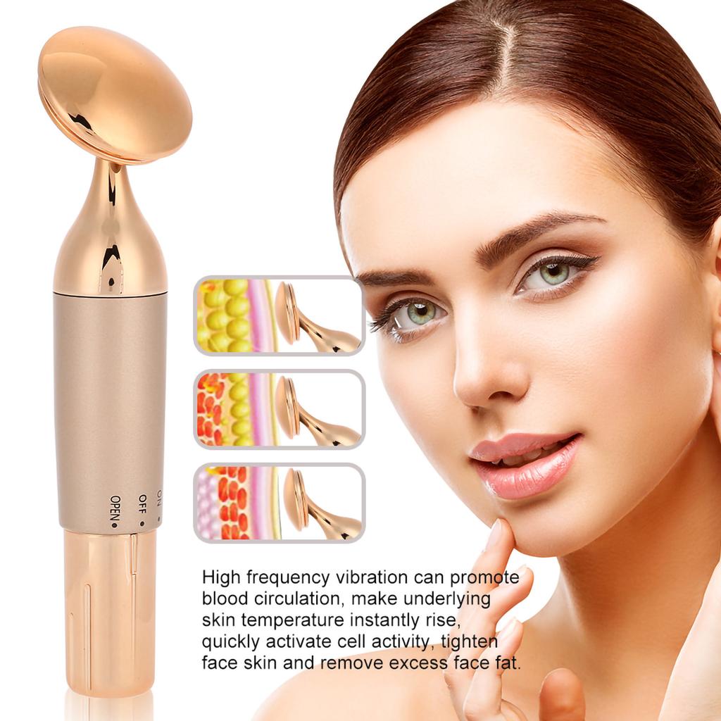 Vibration Face Beauty Device Skin Spa Cleaner Massager