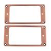 2Pcs Electric Guitar Pickup Frame Zinc Alloy   Pickup Mounting   Set 2 X 2mm