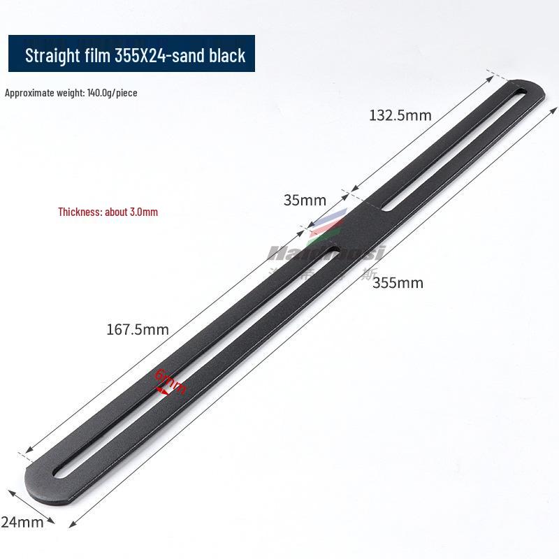 Verstellbarer L-förmiger 90°-Winkelverbinder aus Edelstahl