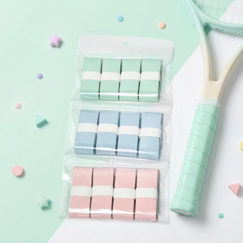 Long Chan Gradient Badminton/Tennis Grip Tape 4-Pack