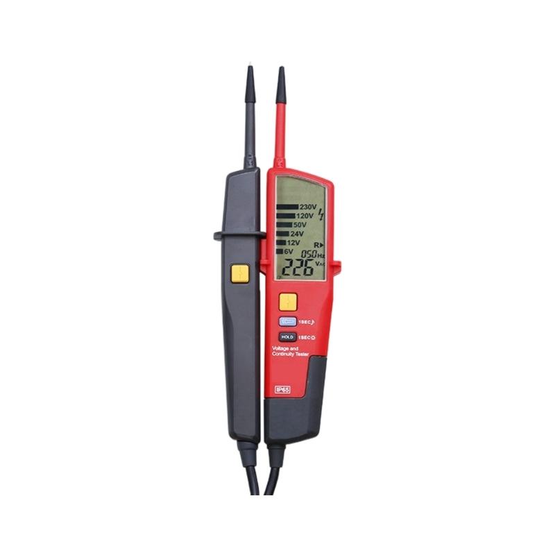 IP67 Waterproof Voltage Continuity Tester For Circuits With Polarity Detection And LED Indicators For Electricians