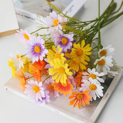 Artificial Flower UV Resistant Fake Wildflowers with Stems 20.8" Faux Silk Spring Floral Arrangements for Vase Wedding Party Table Centerpieces