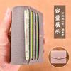 Small Credit Bank Card Purse Solid Leather Multi Slot Coin Money Card Holder Wallet Women Men Ultra-thin Id Card Holder Bag Case