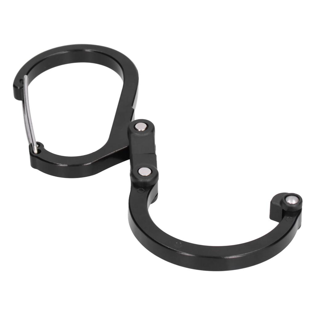 Climbing Carabiner D Type Carabiner Hook Aluminium Alloy Hanging Carabiner Clip for Outdoor