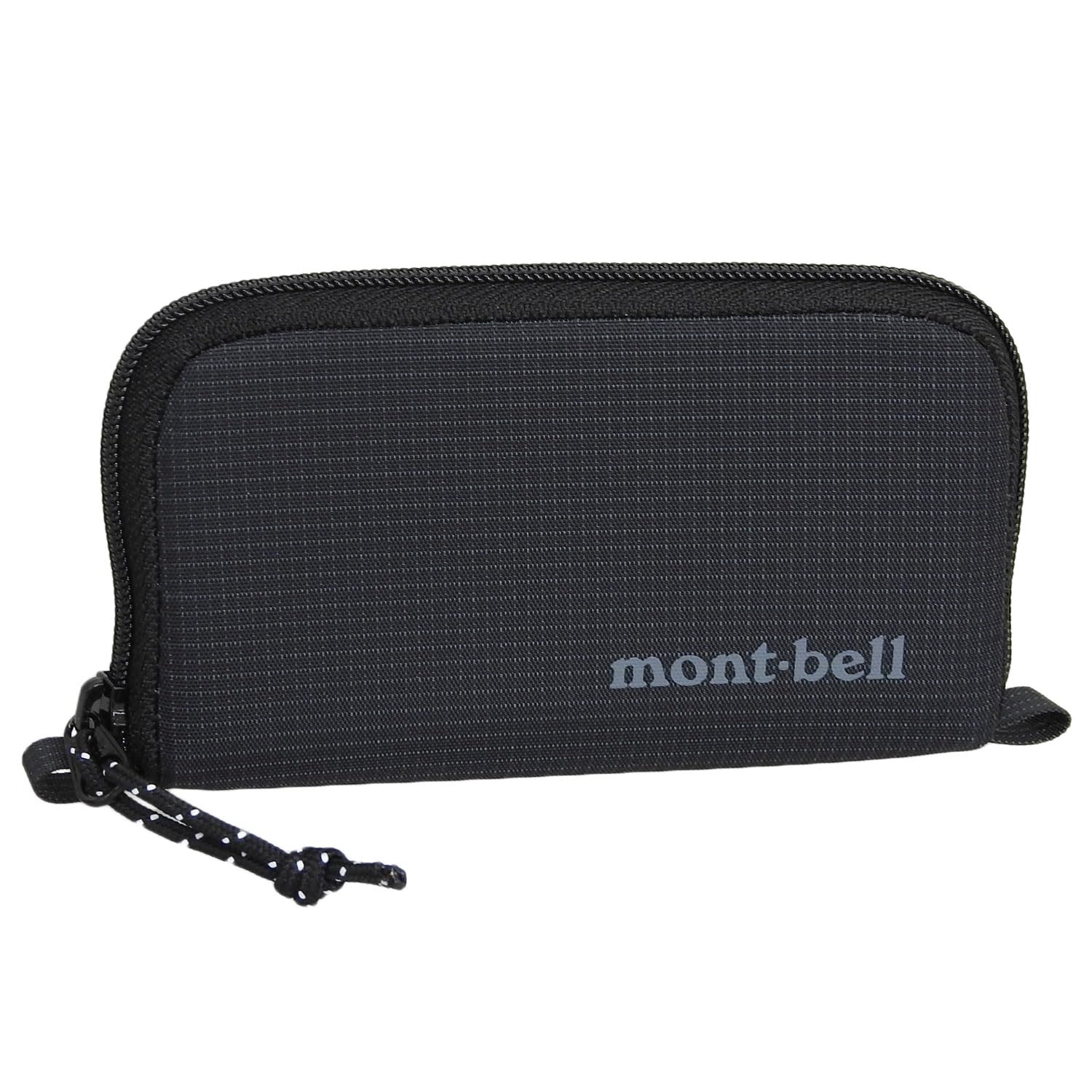 

Montbell Mini Zip Wallet for Men and Women, 1133373 (Black)