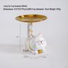 Creative Wagging Tail Cat Storage Tray Ornament