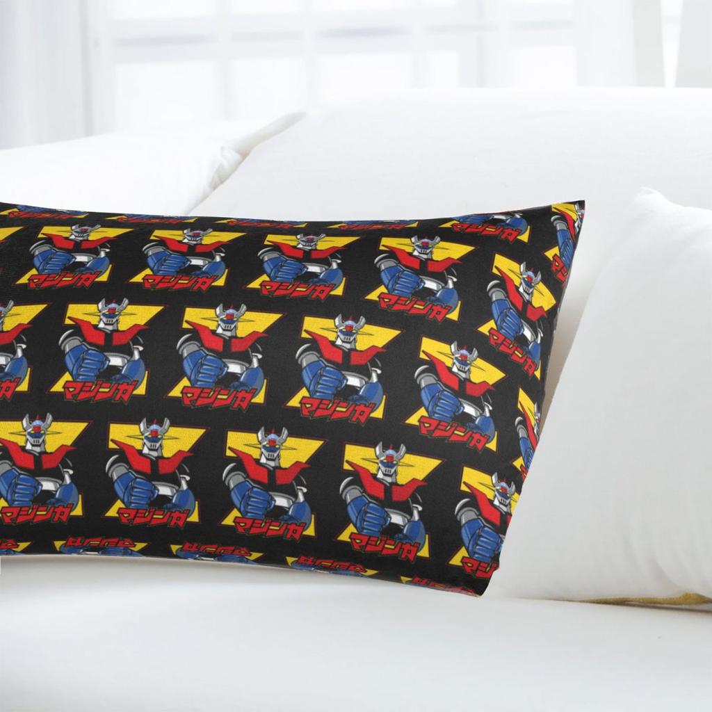 Mazinger Z Rectangle Pillowcase Cushion Cover Decor Bedroom Bed Home Comfort Throw Pillow