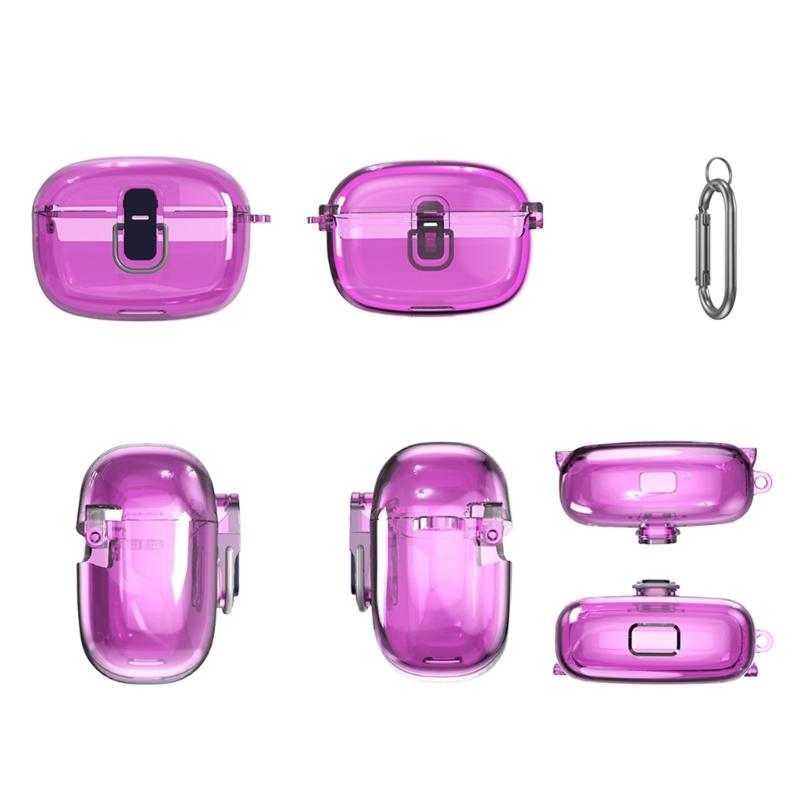 Secure Storage Case Convenient Carrying Cover TPU Protective Case with Hook Scratch Resistant for Vibe Beam/200TWS