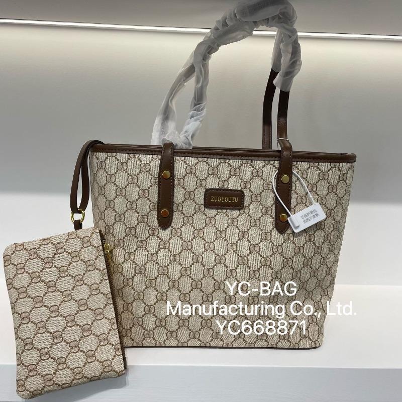 

Новая женская сумка-тоут большой вместимости, сумка через плечо с ретро-принтом в виде букв для пресбиопии