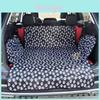 Car Trunk Seat Cover With Nonslip Material For Pet Travel And Dog Comfort