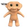 Small Flower Pot Cute Troll Planter, Decorative Resin Flowerpot, Novelty Plant Shape Planter for Succulents Indoor Outdoor Decoration, Unique