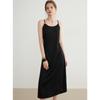ELLE French Satin A-Line Slip Dress