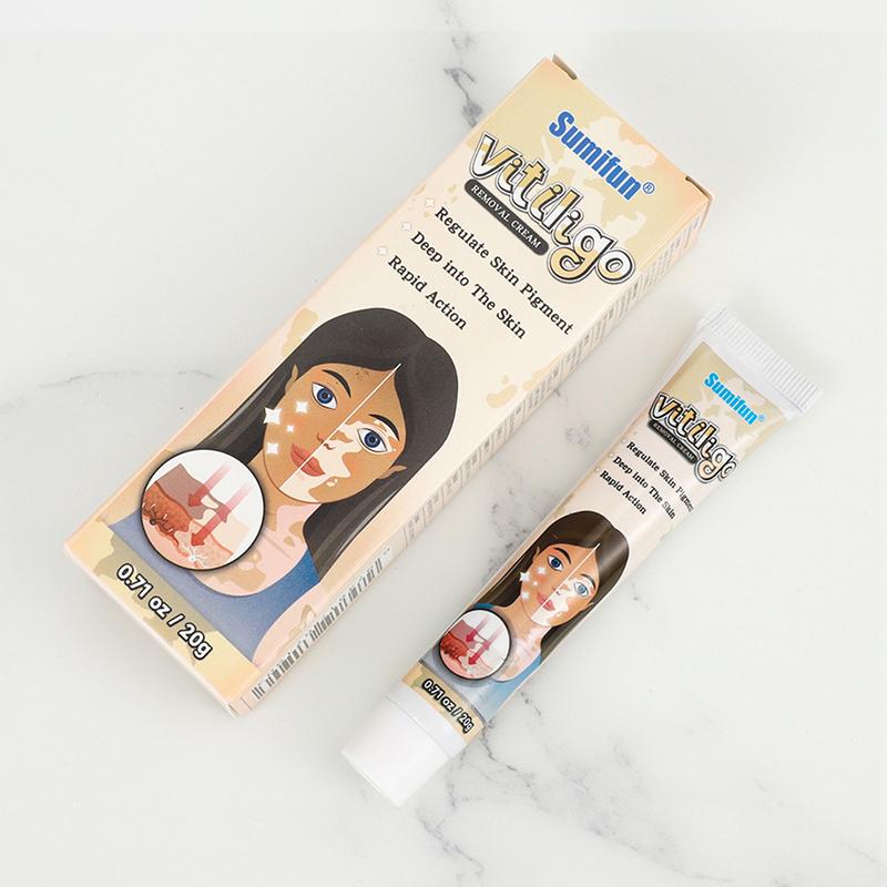 Behandlung Feuchtigkeitscreme Weißfleckenkrankheit Vitiligo Balsam Reparatursalbe