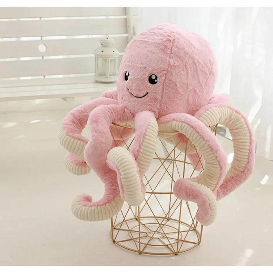 Super Lovely Simulation Octopus Pendant Plush Stuffed Toy Soft Animal Home Accessories Doll Children Baby Gifts