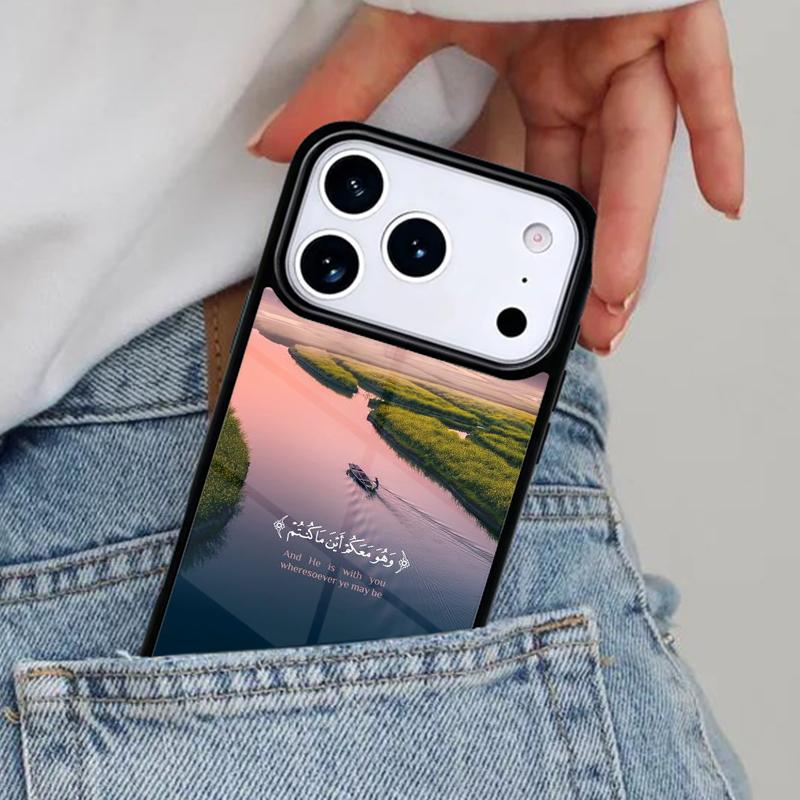 Al Quran Kareem Phone Case for iPhone 16e 15 14 13 12 17 Pro Max Plus Air 17pro Cover Coque