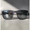 SPS 01U UFK-5L0 Gray Rubber Gray Mirror Black Oversized Sunglasses