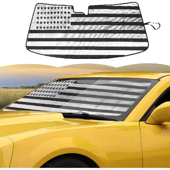 Windschutzscheiben-Sonnenschutz Sonnenschutz Hitzeschild Fenster-Sonnenblende Matte für Chevrolet Camaro 2016-2023