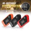 Waterproof LCD Timer Counter Black / Red For Motorcycle/ATV/Powerboat/Law Mower Maintenance Reminder