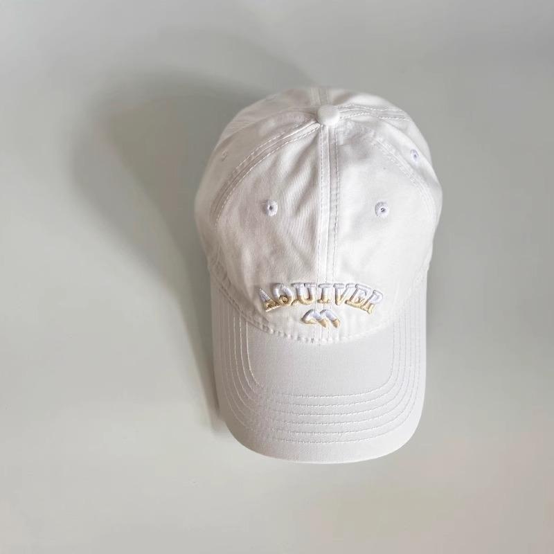 High quality Three dimensional Letter Embroidered Baseball Cap Trendy Korean Version Deepened Widened Face Shape Men and Women Baseball Cap
