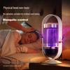 Electric Mosquito Killer Lamp: Home Repellent with Light Wave Lure & Electric Shock Protection.