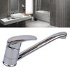 Modern Basin Faucet Modern Polished Chrome Plated Faucet Deck Single Handle Swivel Kitchen Tap Mixer For Bathroom Faucet
