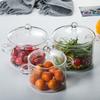 High Borosilicate Glass Soup Pot Household Kitchen Glass Stewing Pot Instant Noodle Bowl