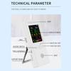 Air Quality Indoor PM10 HCHO TVOC CO2 CO Temperature and Humidity Detector with Backlit LCD Air Quality Tester for Home and Office Monitor, PM2.5