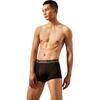 Calvin Klein Jacquard Waistband Smooth Anti-Chafing Boxer Briefs 3-Pack Men Underwear Space-Black NP2759O-A2L
