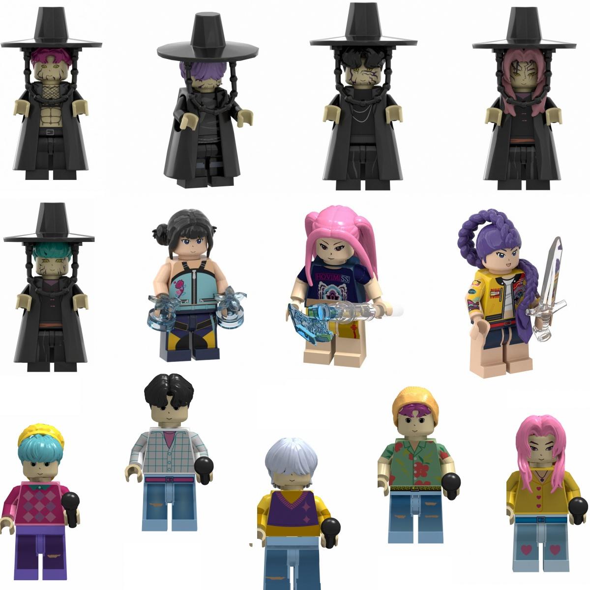 New Sale: Hunter Squad Building Blocks, Cute Mini Poseable Figures, Educational Toy for Kids, Christmas Gift