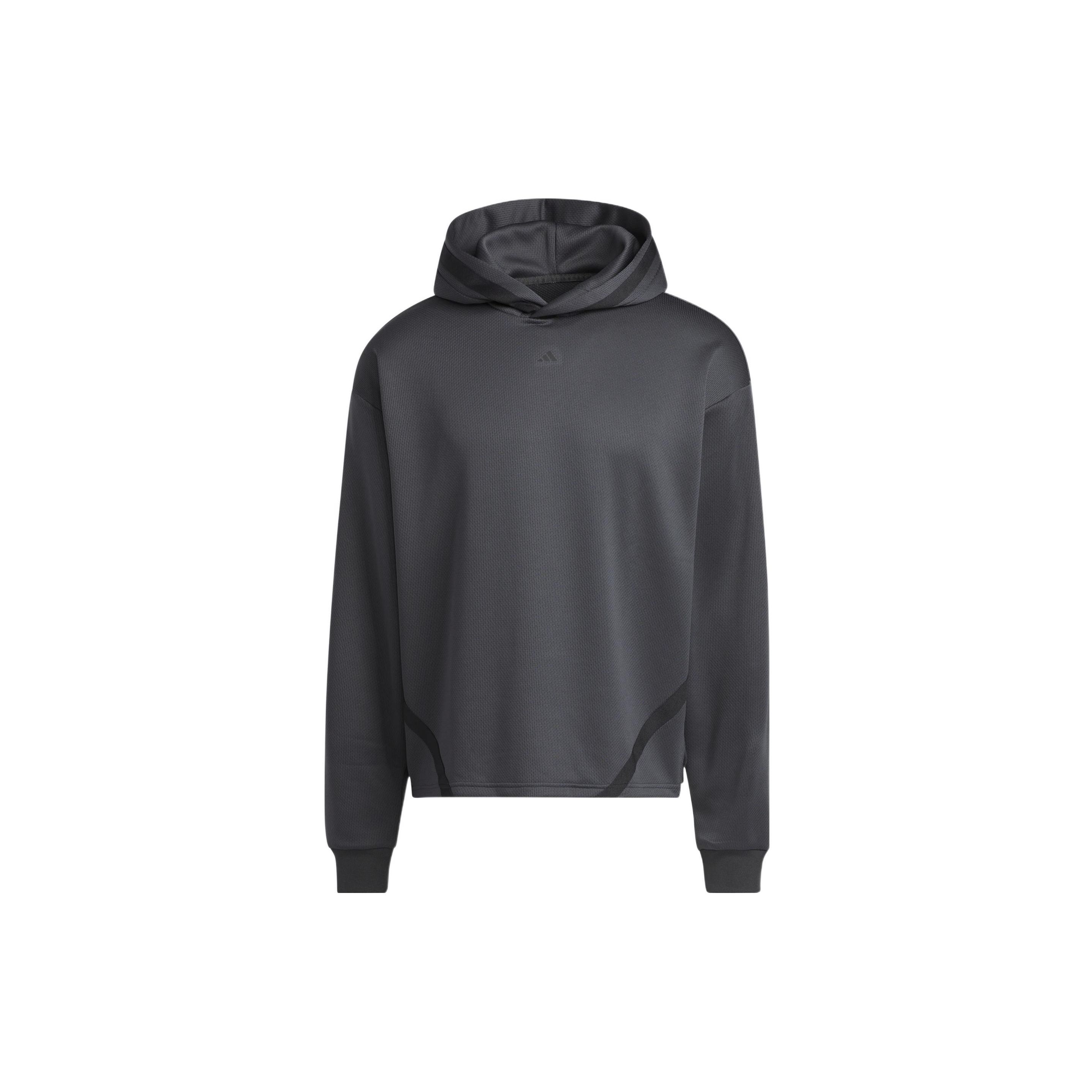 adidas Select Men s Pullover Hoodie Dark Grey IC2418 M