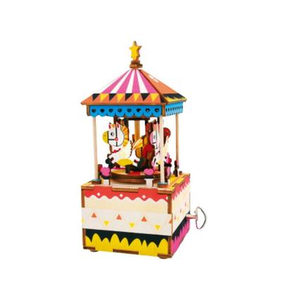 La Poyu DIY Μουσικό Μουσικό Κουτί Τρισδιάστατο Παζλ Κορέα 3D Παζλ