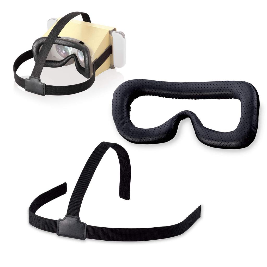ELECOM Nintendo Labo VR Goggle Face Cushion Headband (GM-NSVCB01BK)