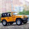 1:Model auta Wrangler v měřítku 32, stahovací autíčko ze zinkové slitiny se zvukem a světlem pro děti, chlapec, dívka