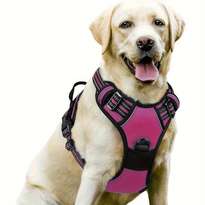 1Pc New Comfortable Reflective Vest For Large Dog Leash Pet Harness Nylon Dog Leash Large Dog Harness Pet Supplies